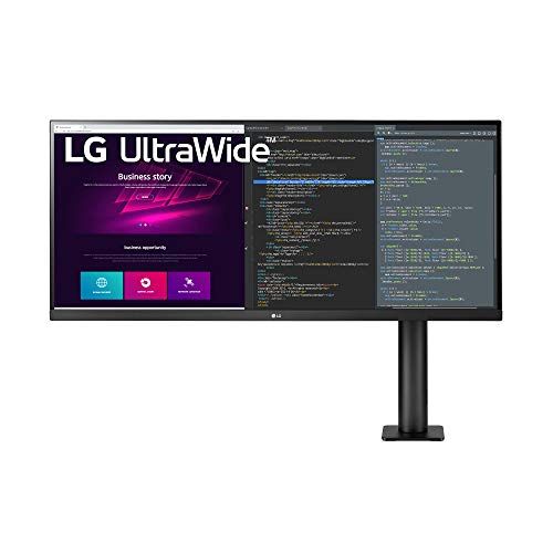 Photo 1 of LG 34WN780-B 34 Inch 21:9 UltraWide QHD (3440 x 1440) Display Ergo with 3-Side Virtually Borderless Design and AMD FreeSync - Black
32.1" x 16" x 24.1"