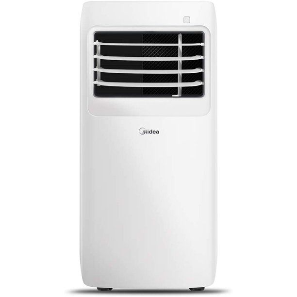 Photo 1 of MIDEA MAP08R1CWT 3-in-1 Portable Air Conditioner, Dehumidifier, Fan, for Rooms up to 150 sq ft, 8,000 BTU (5,300 BTU SACC) control with Remote