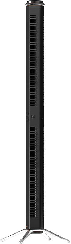 Photo 1 of Sharper Image AXIS 47 Airbar Tower Fan with Remote Control, Full-Range Tilt, 3 Speeds, Inch, Black