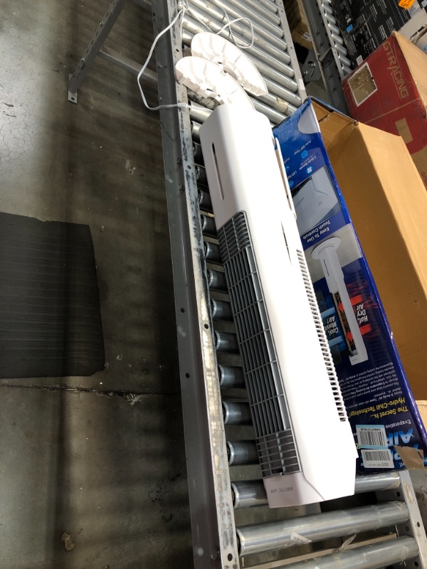 Photo 1 of Ontel Arctic Air Evaporative Portable Room Cooling Tower with 3-Speed Oscillating Fan