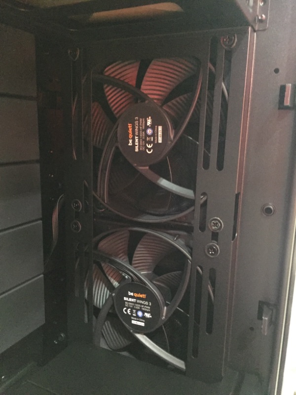 Photo 8 of be quiet! Dark Base PRO 900 Orange Rev. 2, Full Tower ATX, 3 Pre-Installed Silent Wings 3 Fans, BGW14, Tempered Glass Window, RGB LED Illumination