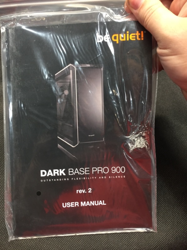 Photo 1 of be quiet! Dark Base PRO 900 Orange Rev. 2, Full Tower ATX, 3 Pre-Installed Silent Wings 3 Fans, BGW14, Tempered Glass Window, RGB LED Illumination