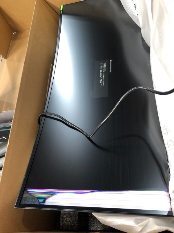 Photo 1 of Alienware 120Hz UltraWide Gaming Monitor 34 Inch Curved Monitor with WQHD (3440 x 1440) Anti-Glare Display, 2ms Response Time, Nvidia G-Sync, Lunar Light - AW3420DW
