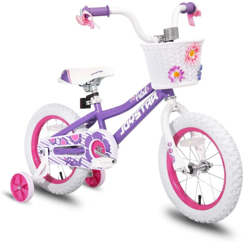 Photo 1 of JOYSTAR  14  Inch Kids Bike with Training Wheels for 2-7 Years Old Girls 32" - 53" Tall