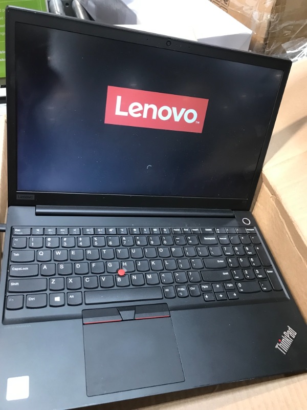 Photo 3 of Lenovo ThinkPad E15 15.6” Full HD IPS 1920 x 1080 Laptop, Core i5-10210U, 256 GB SSD, 8GB Ram, Win 10 Pro 64-bit
