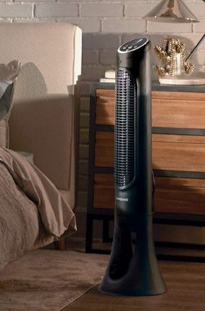 Photo 1 of Honeywell HYF290B Quietset 8-Speed Whole-Room Tower Fan With Remote Control & Oscillating Motion
