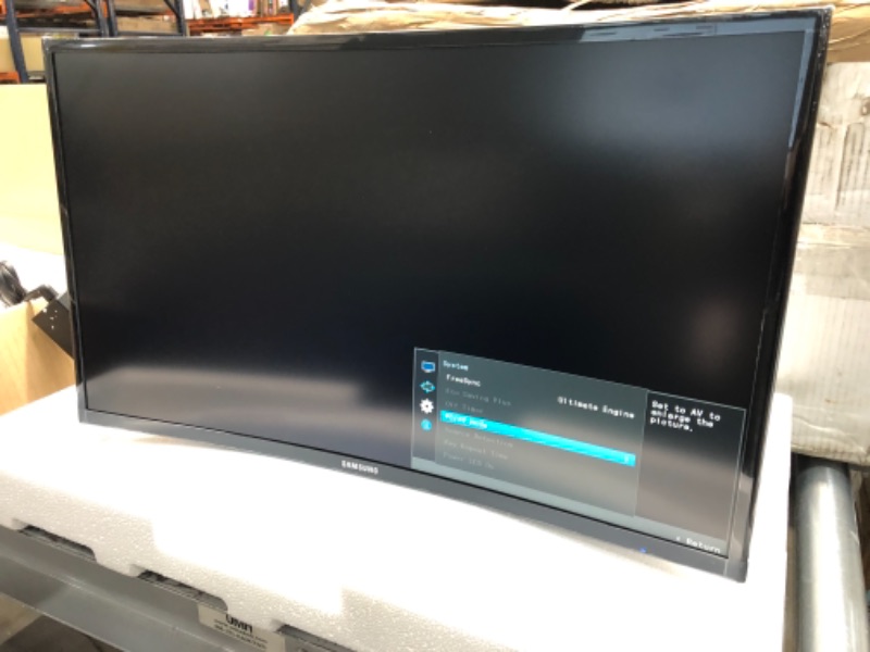 Photo 1 of SAMSUNG LC27F398FWNXZA SAMSUNG C27F398 27 Inch Curved LED Monitor
