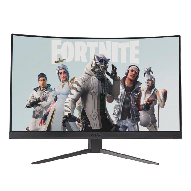 Photo 1 of MSI 27" Curved 1920x1080 HDMI DP 165Hz 1ms FreeSync LCD Gaming Monitor - Optix G27C4
