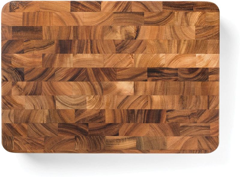 Photo 1 of 
Ironwood 3" End Grain Union Stock Yard Professional Chopping Butcher Block
