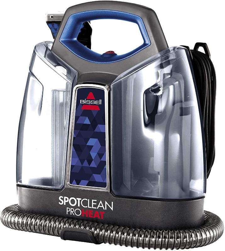 Photo 1 of BISSELL SpotClean ProHeat Portable Spot and Stain Carpet Cleaner, 2694, Blue