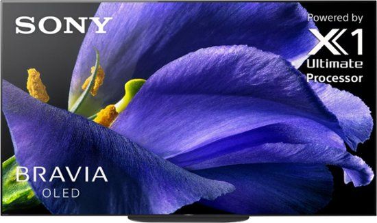 Photo 1 of Sony XBR-65A9G 65-inch TV: MASTER Series BRAVIA OLED 4K Ultra HD Smart TV with HDR and Alexa Compatibility screen freezes up a little.