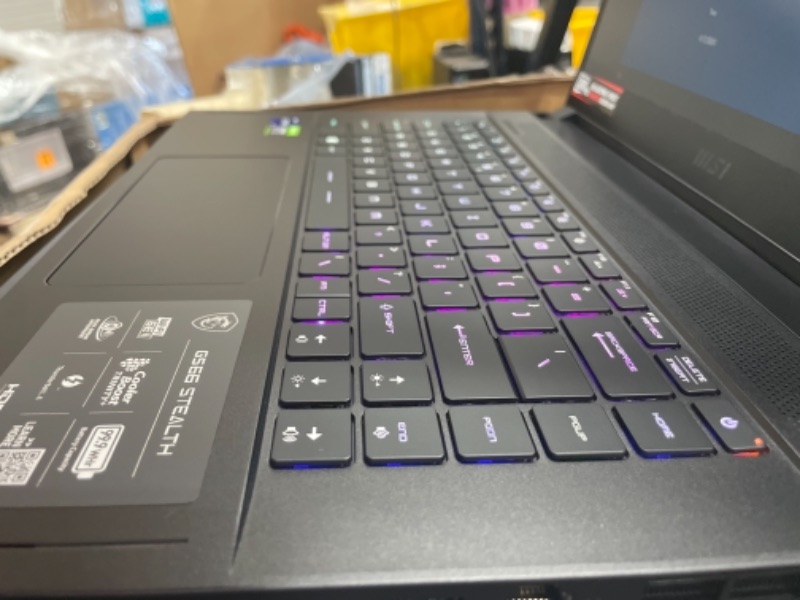 Photo 7 of MSI GS66 Stealth 11UH-020 Gaming & Entertainment Laptop (Intel i9-11900H 8-Core, 32GB RAM, 1TB SSD, RTX 3080, 15.6" Full HD (1920x1080), WiFi, Bluetooth, Webcam, Win 10 Pro) with Hub
