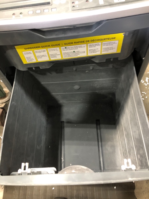 Photo 1 of Boxis AutoShred 300-Sheet Auto Feed Microcut Paper Shredder