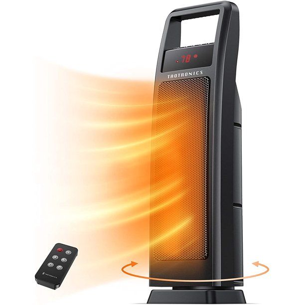 Photo 1 of Taotronics TT-HE008 Dual PTC 1500W Portable Electric Heater Remote Control 

//TESTED AND NONFUNCTIONAL, PARTS ONLY 
