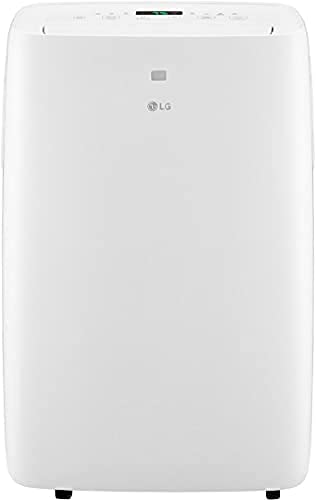 Photo 1 of LG LP0621WSR Portable Air Conditioner with 6000 BTU Cooling Capacity, Remote Control and 2 Fan Speeds in White
