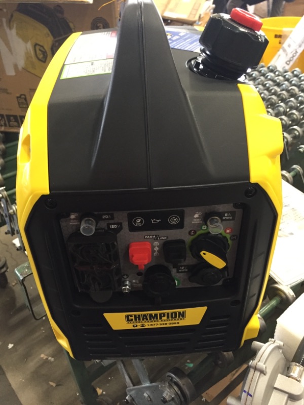 Photo 2 of Champion Power Equipment 200961 2500-Watt Dual Fuel Portable Inverter Generator, Ultralight
