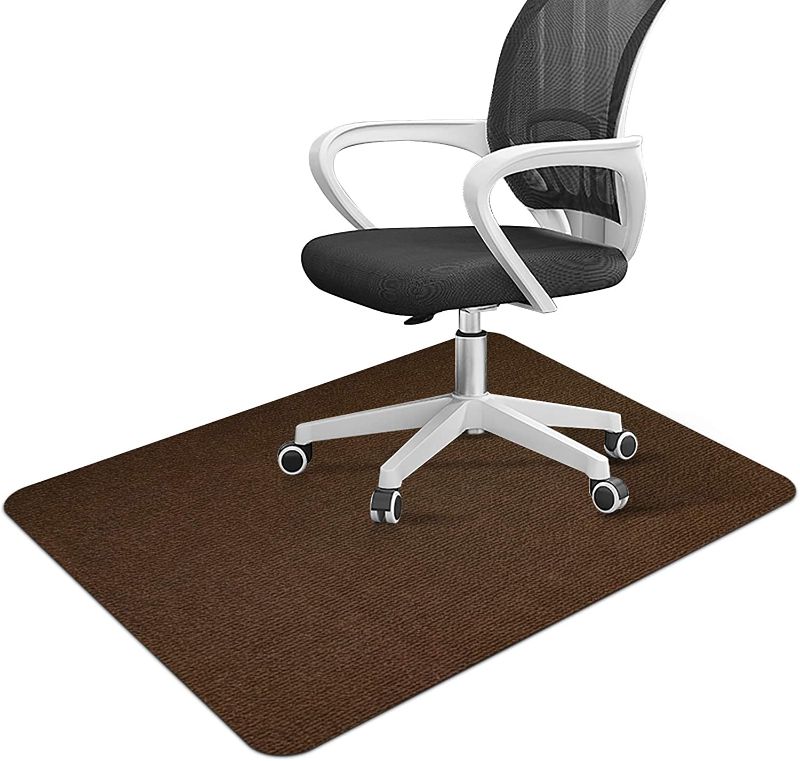 Photo 1 of SHAREWIN Office Chair Mat for Hardwood Floor, 1/6 Inch Thick Desk Chair Mat Low-Pile, Multi-Purpose Hard Floor Protector for Home and Office
