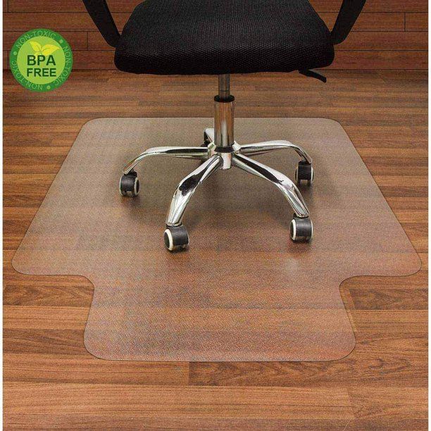 Photo 1 of Office Chair mat for Hardwood Floor, 36 x 48 inches, Easy Glide for Chairs, Flat Without Curling, Floor Mats for Computer Desk( 0.15cm thick)
