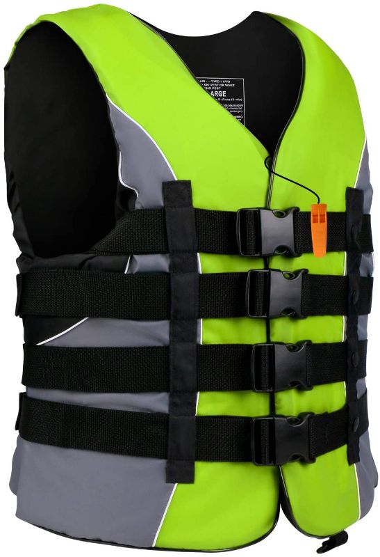 Photo 1 of Adult USCG Life Jacket Water Sports Life Vest
size large 