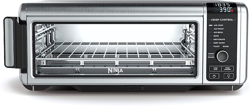 Photo 1 of ***PARTS ONLY*** Ninja SP101 Foodi Counter-top Convection Oven, 8 Functions + Standard Height, Stainless Steel/Black