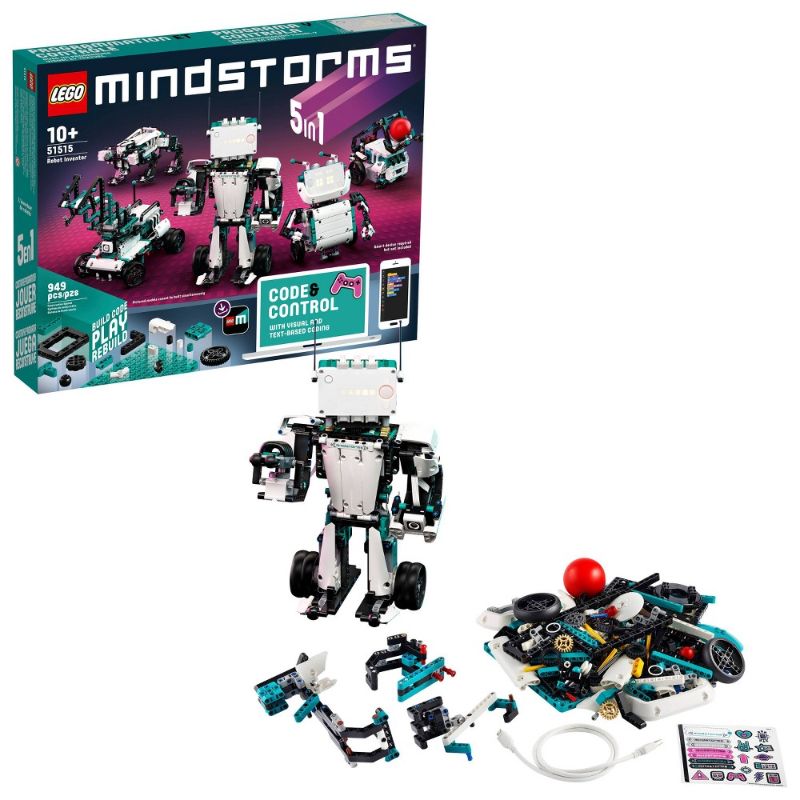 Photo 1 of LEGO MINDSTORMS Robot Inventor STEM Robotic Kit for Kids with Remote Control Robots 51515