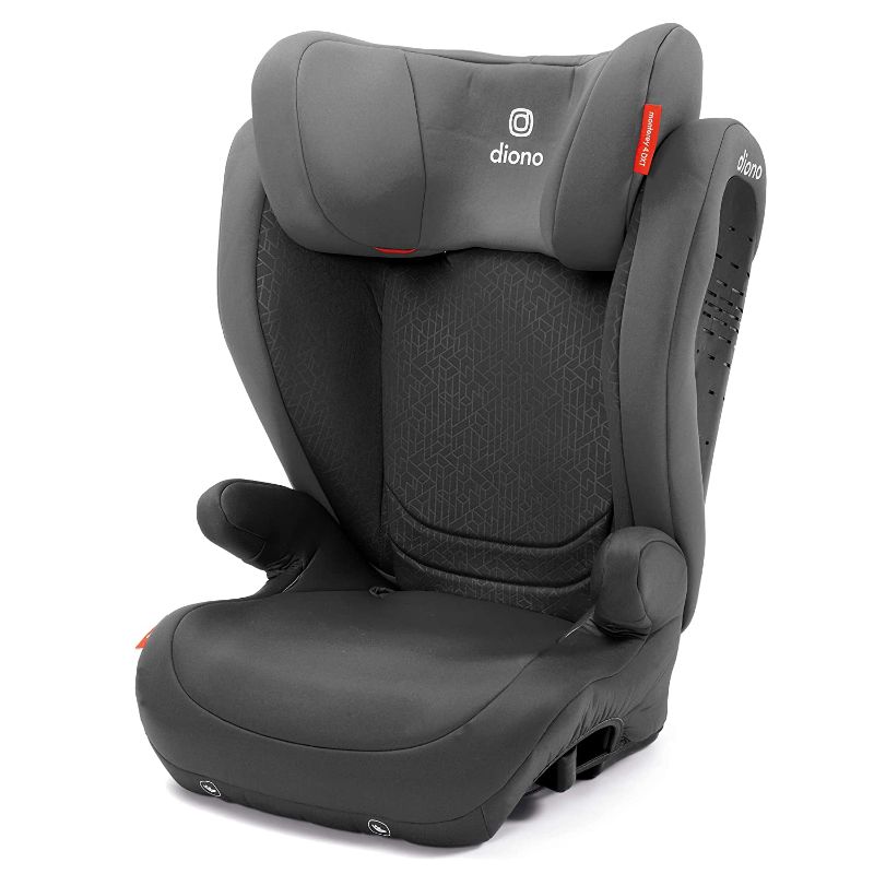 Photo 1 of Diono Monterey 4DXT Latch, 2-in-1 Belt Positioning Forward Facing Booster Seat, High Back Booster Mode with Expandable Height, Width, 4-Layers of Protection, 8 Years 1 Booster, Grey Dark