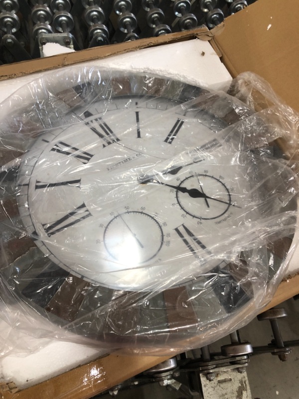 Photo 1 of FirsTime & Co.? Garden Stone Outdoor Clock, Faux Slate
