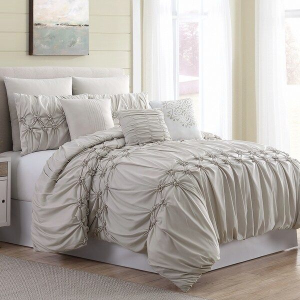 Photo 1 of 8-Piece Comforter Set Morgan King
