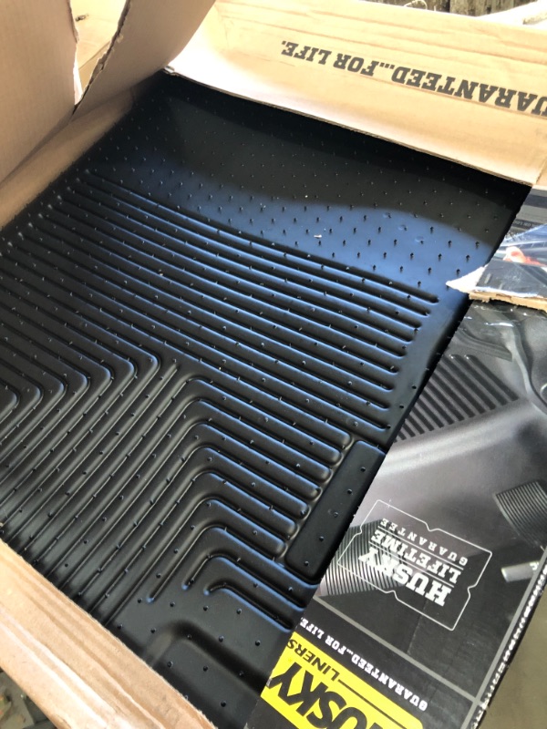 Photo 2 of 15-c F150 Crew X-act Contour Series Black Front & 2nd Row Floor Liners

