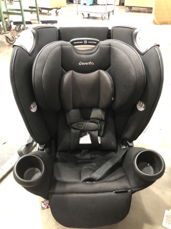 Photo 2 of Evenflo Gold Revolve360 Rotational All-in-1 Convertible Car Seat Swivel Car Seat Rotating Car Seat for All Ages Swivel Baby Car Seat Mode Changing 4120Lb Car Seat and Booster Car Seat, Onyx
