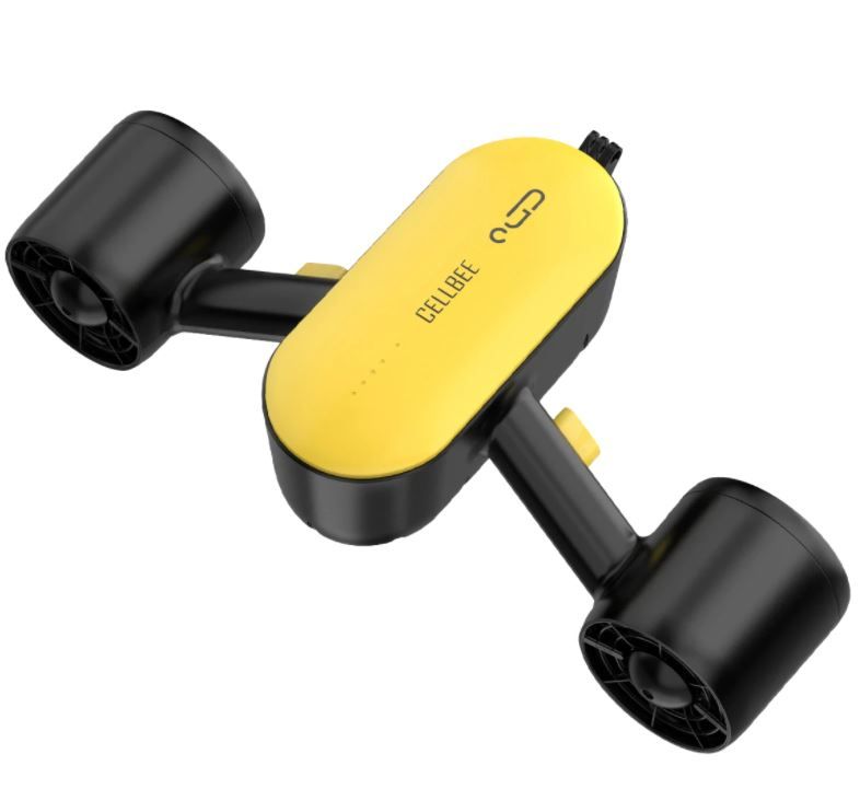 Photo 1 of 
CELLBEETECH

Sea Scooter
$323.99
Add To Cart
Buy It Now
Notify me when this product is available:


Cellbee S2 is a premium, portable water scooter with dual engine configuration. The stylish neat design of laptop size, results in lightweight of only 2.7