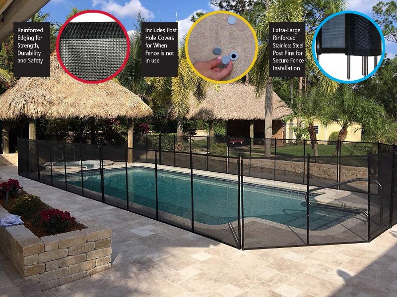 Photo 1 of WaterWarden Pool Safety Fence 4' X 12'