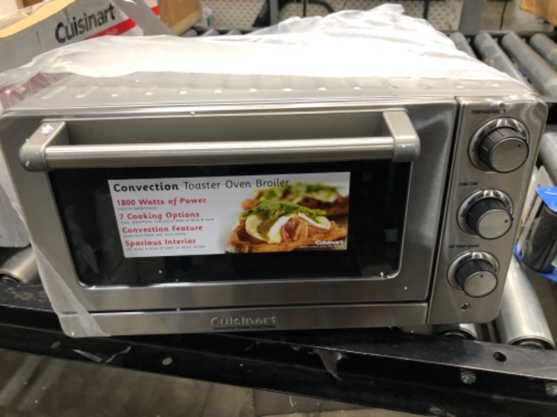 Photo 2 of Cuisinart TOB-60N1 Toaster Oven Broiler with Convection, Stainless Steel
