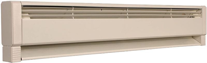 Photo 1 of Fahrenheat PLF Liquid Filled Electric Hydronic Baseboard Heater, 46 inches, Navajo White
