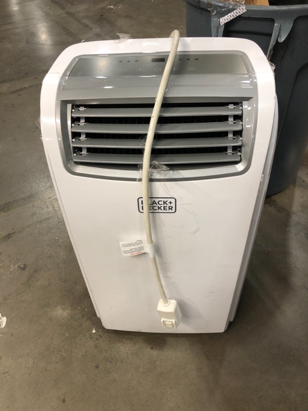 Photo 2 of BLACK+DECKER BPACT12HWT Portable Air Conditioner with Heat and Remote Control, 5,950 BTU DOE (12,000 BTU ASHRAE), White
