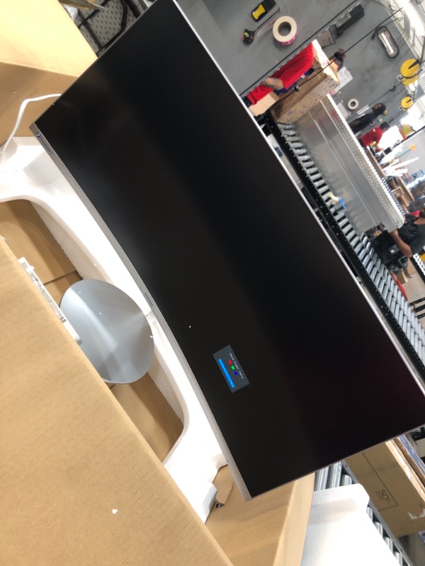 Photo 2 of Samsung 34-Inch CJ791 Ultrawide Curved Gaming Monitor (LC34J791WTNXZA) - 100Hz Refresh, QLED Computer Monitor, 3440 x 1440p Resolution, 4ms Response, Stereo Speakers, White
