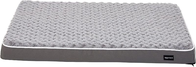 Photo 1 of Amazon Basics Ergonomic Foam Pet Bed For Cats or Dogs
