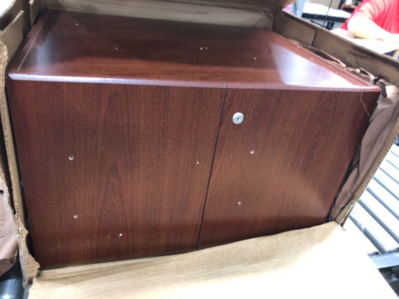 Photo 1 of 16 in wide drawer pedestal brown