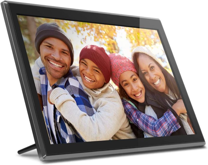 Photo 1 of Aluratek 17.3" WiFi Digital Photo Frame with Touchscreen IPS LCD Display & 16GB Built-in Memory, Photo/Music/Video (AWS17F), Black
NONFUNCTIONAL 