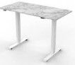 Photo 1 of  47IN Adjustable Table Desk Frame, Electric, White  SIMILAR TO STOCK PHOTO