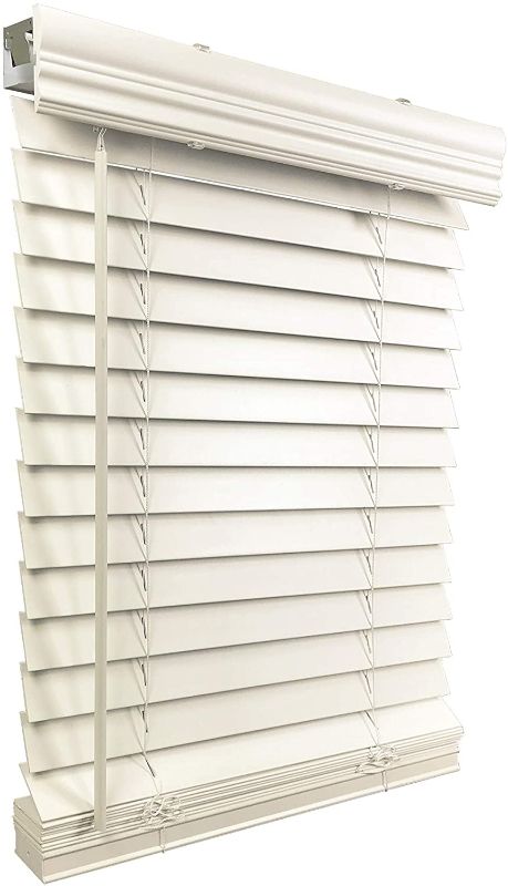 Photo 1 of 2X60 BLINDS WHITE WOOD