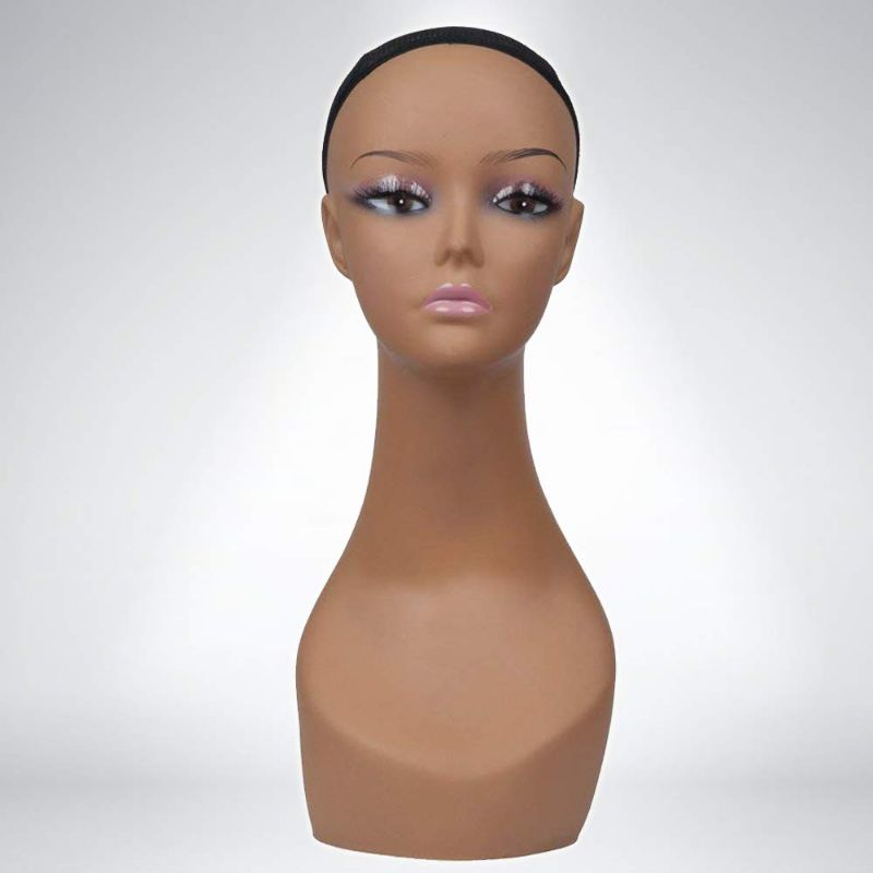 Photo 1 of 18" Female Life Size Mannequin Head for Wigs, Hats, Sunglasses Jewelry Display PD3R-24
