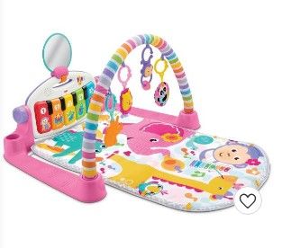Photo 1 of Fisher-Price Deluxe Kick & Play Piano Gym Playmat - Pink