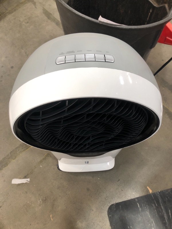 Photo 4 of NewAir Evaporative Air Cooler and Portable Cooling Fan in White, 470 CFM with CycloneCirculationTM and Energy Efficient Eco-Friendly Cooling, 3 Fan Speeds, 3 Modes, 7.5 Hr Timer and 1.45 Gallon Removable Water Tank
