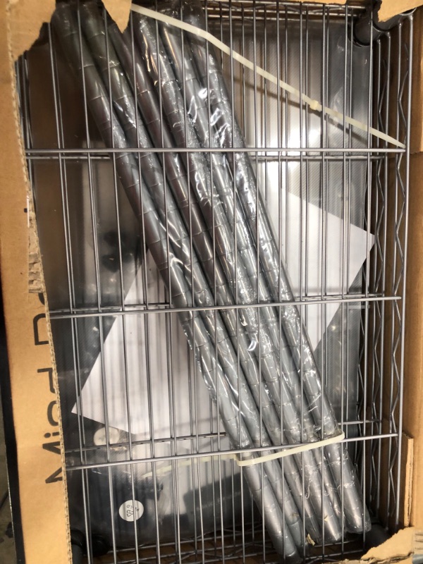 Photo 1 of Mind Reader 3 Tier Microwave Shelf Counter Unit with Hooks, Silver