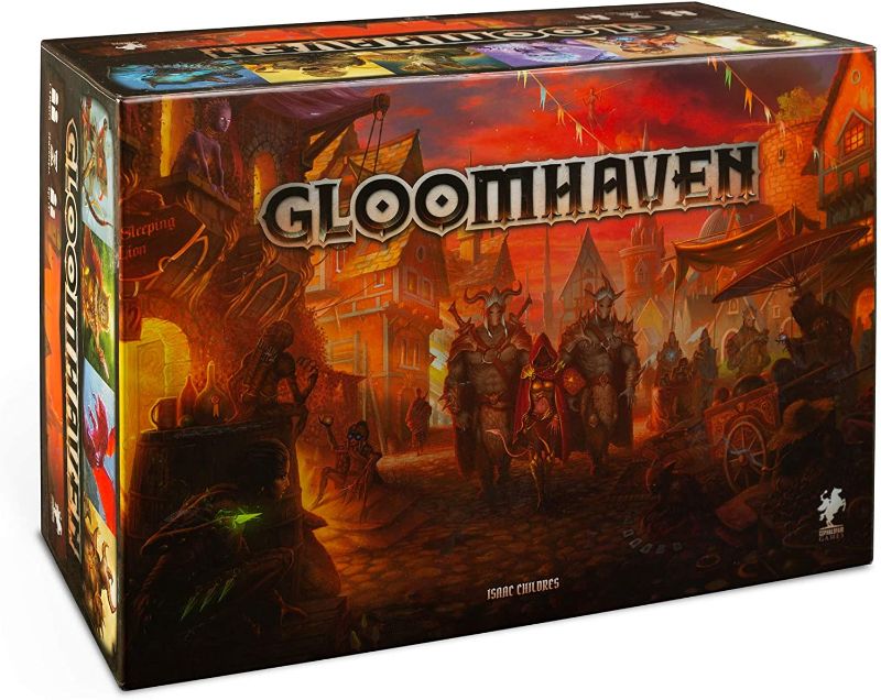 Photo 1 of Cephalofair Games Gloomhaven Multi-Award-Winning Strategy Boxed Board Game for ages 12 & Up, Multicolor
