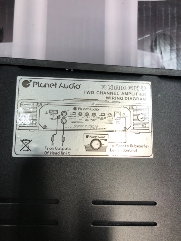 Photo 3 of Planet Audio AC2600.2 2 Channel Car Amplifier - 2600 Watts, Full Range, Class A/B, 2-4 Ohm Stable, Mosfet Power Supply, Bridgeable
