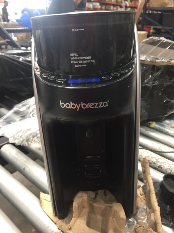 Photo 3 of Baby Brezza Formula Pro Advanced Formula Dispenser Machine - Automatically Mix a Warm Formula Bottle Instantly - Easily Make Bottle with Automatic Powder Blending

//SIMILAR TO REFERENCE PHOTO, TESTED AND FUNCTIONAL, DIRTY FROM PREVIOUS USE