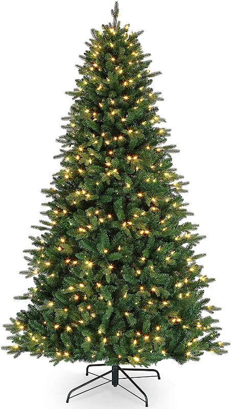 Photo 1 of Mr. Christmas Alexa Compatible RGB Vermont Spruce LED Christmas Tree, Nine Foot Artificial Tree, 9' – A Certified for Humans Device