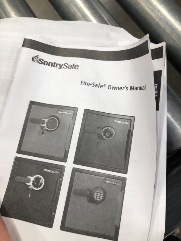 Photo 3 of Sentry Fire-Safe Electronic Lock Business Safes, Grey